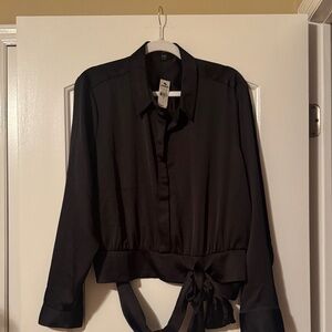 Elegant Black Women's Top